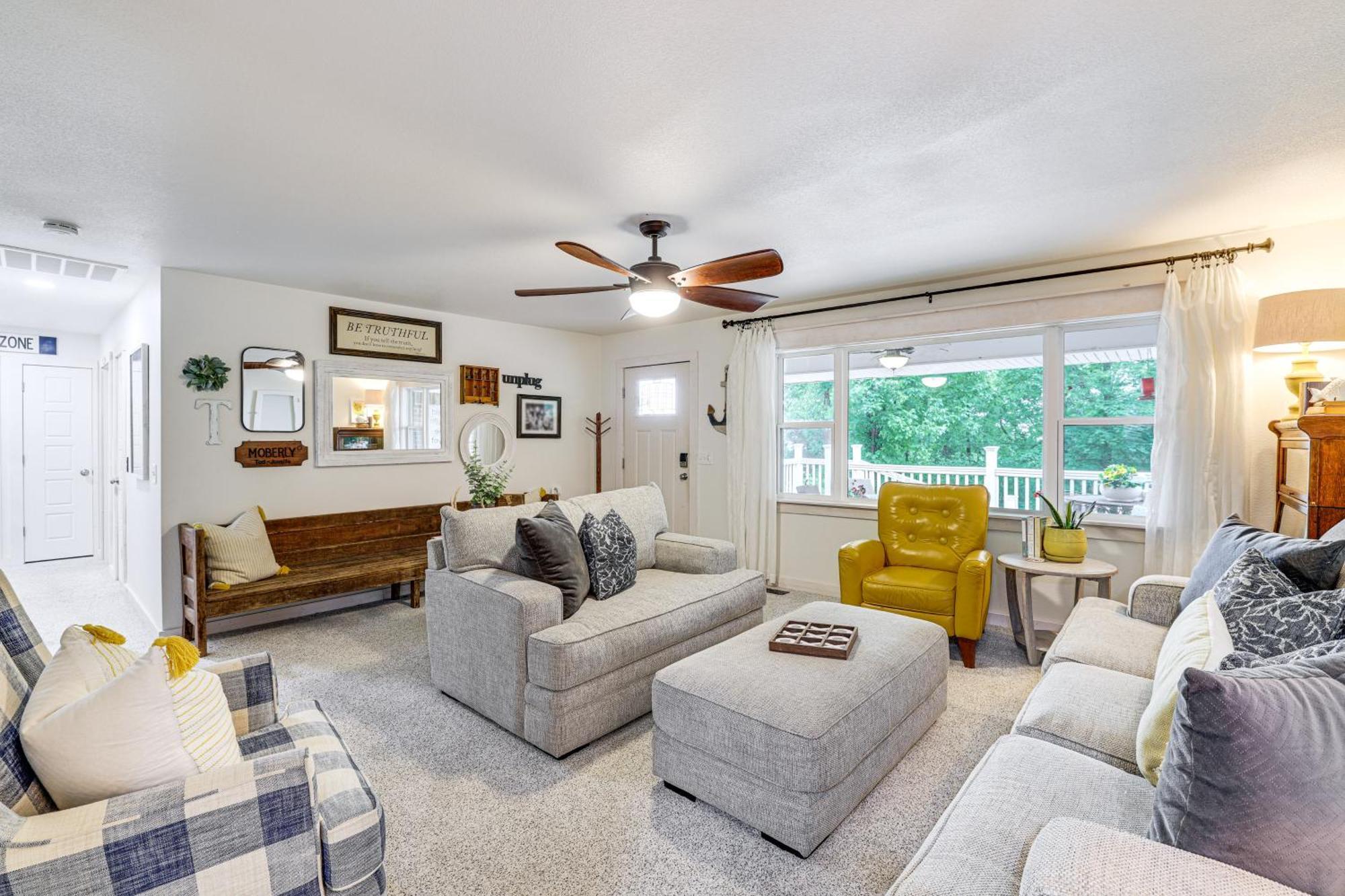 Beaver Lake Getaway With 2 Decks, Grill, And Views! Garfield Esterno foto