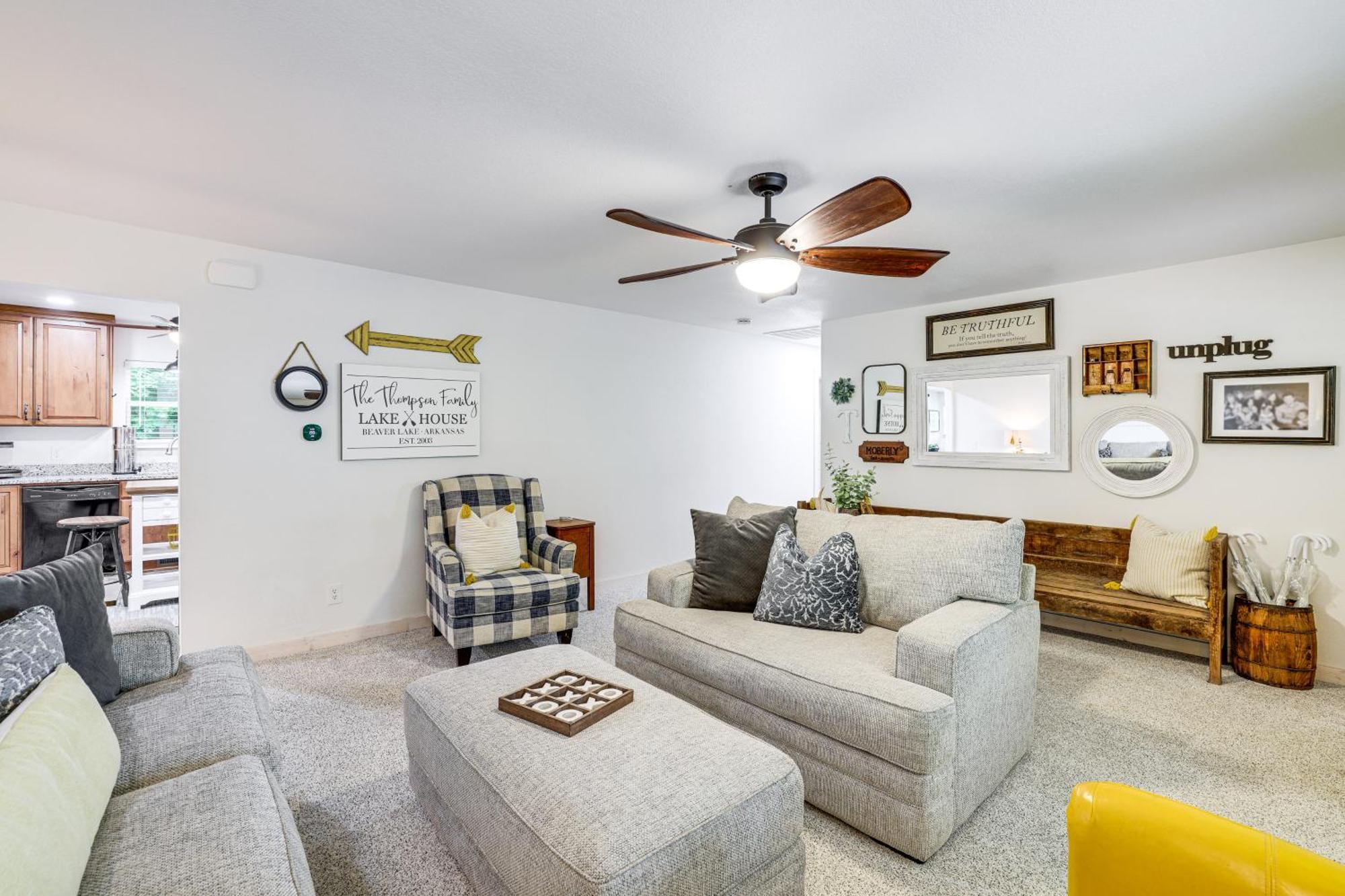 Beaver Lake Getaway With 2 Decks, Grill, And Views! Garfield Esterno foto