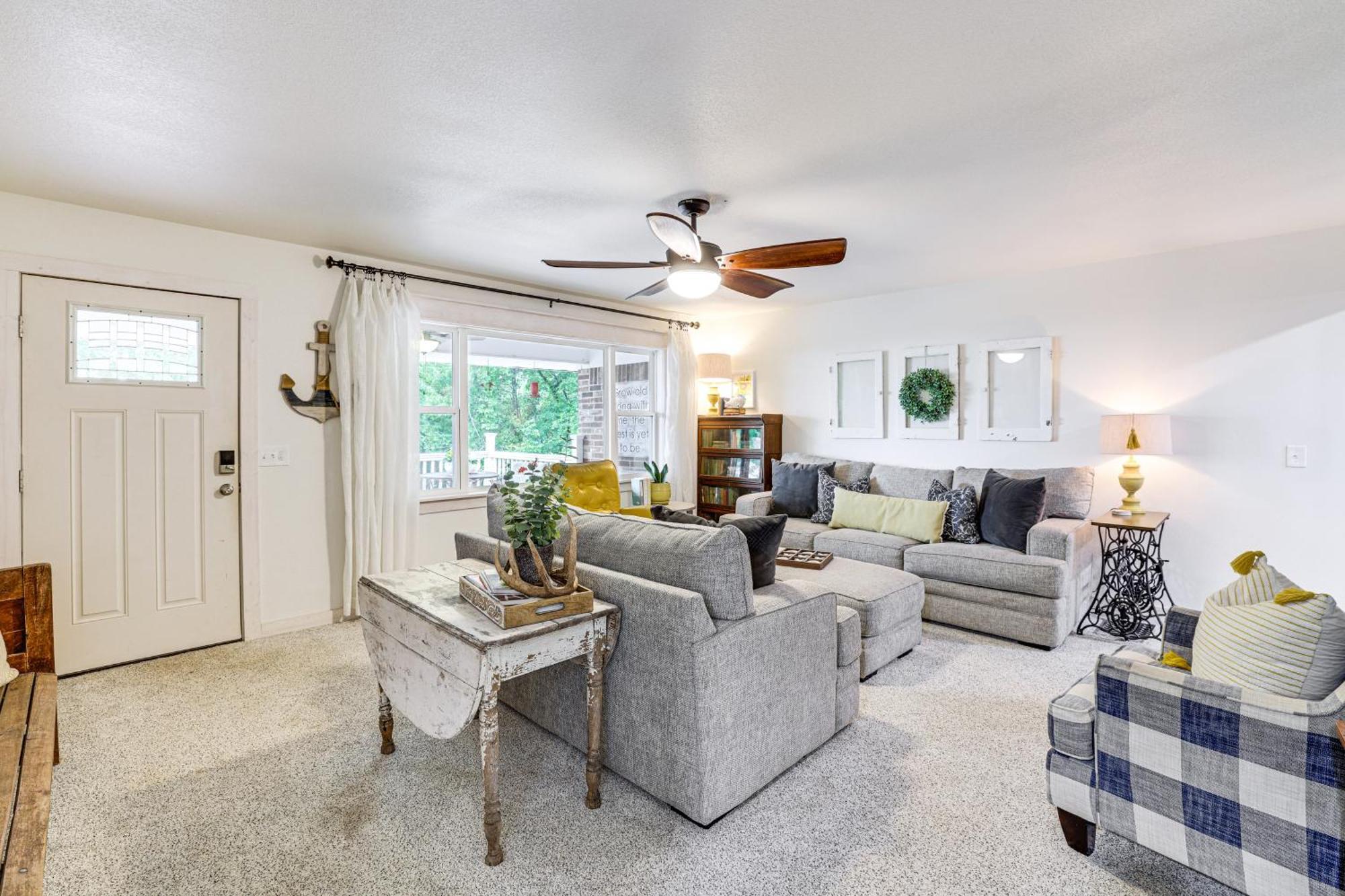 Beaver Lake Getaway With 2 Decks, Grill, And Views! Garfield Esterno foto